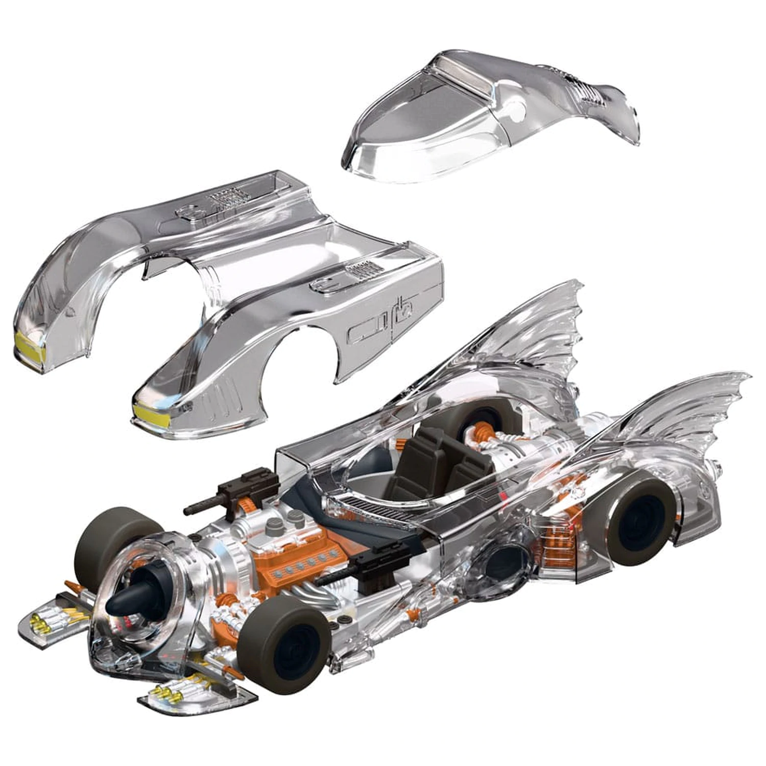 Batman 1989 Super Cyborg Vozilo Batmobile 1989 (Prosojno) 35 cm fotografija izdelka