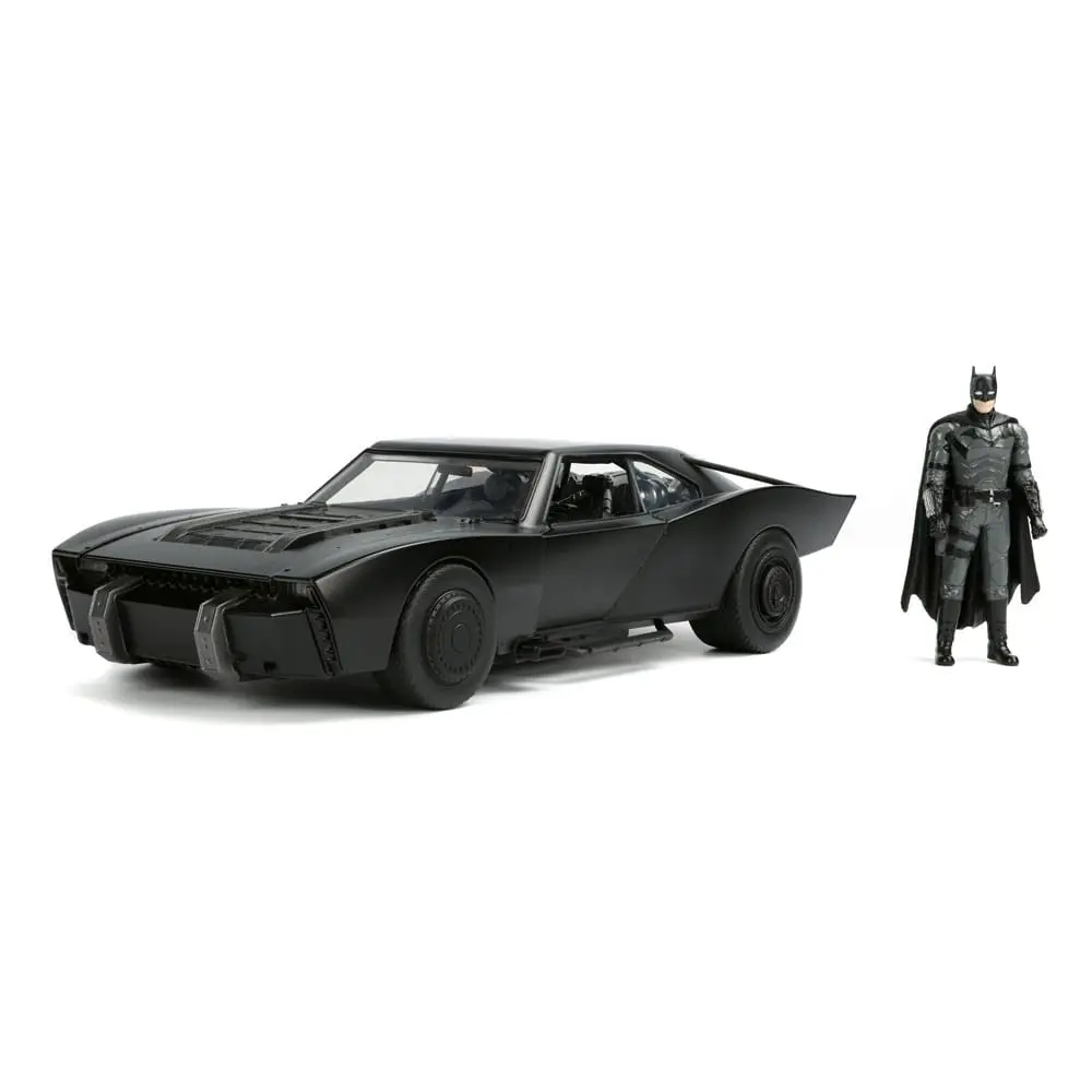 Batman 2022 Hollywood Rides Diecast model 1/18 2022 Batmobil s figuro fotografija izdelka