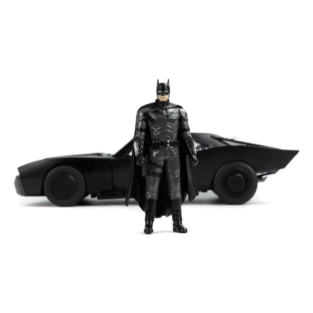 Batman 2022 Hollywood Rides Diecast model 1/18 2022 Batmobil s figuro fotografija izdelka