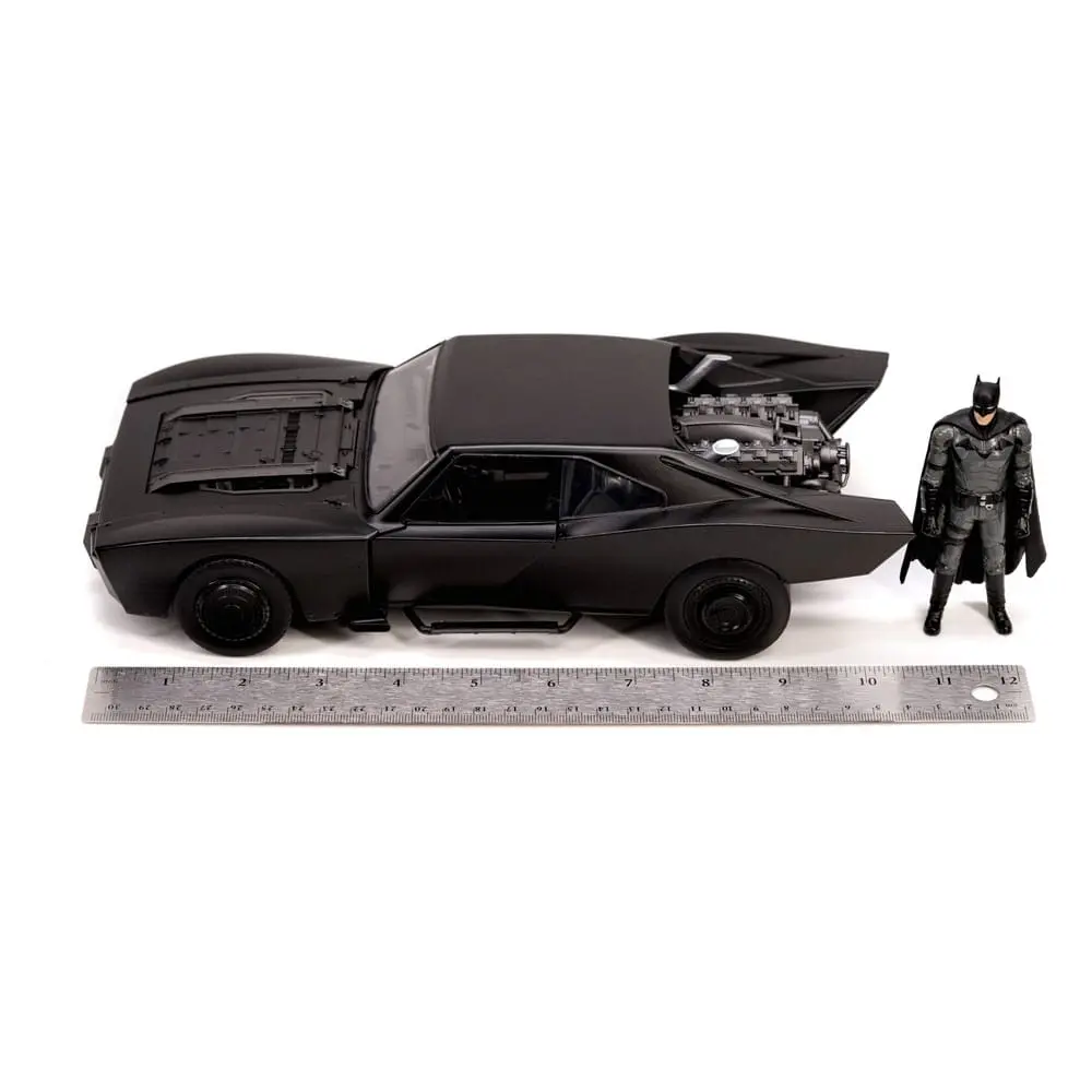 Batman 2022 Hollywood Rides Diecast model 1/18 2022 Batmobil s figuro fotografija izdelka