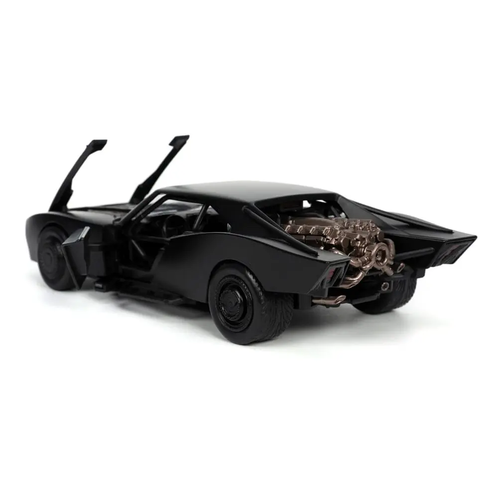 Batman 2022 Hollywood Rides Diecast Model 1/24 2022 Batmobile z figuro fotografija izdelka