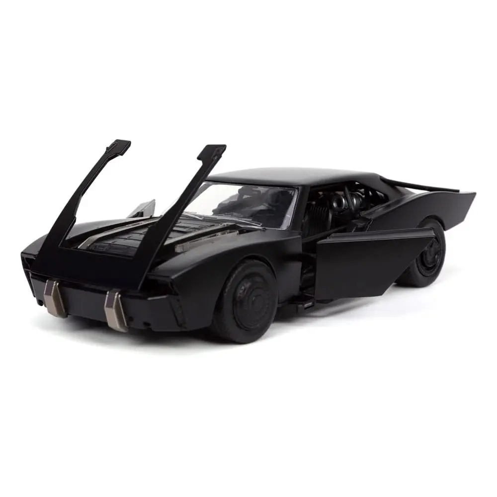 Batman 2022 Hollywood Rides Diecast Model 1/24 2022 Batmobile z figuro fotografija izdelka