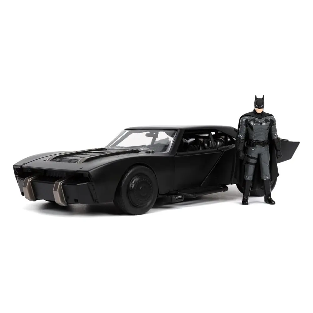 Batman 2022 Hollywood Rides Diecast Model 1/24 2022 Batmobile z figuro fotografija izdelka