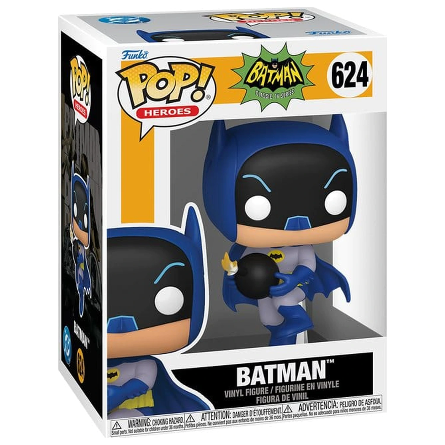 Batman 66 Funko POP! Heroes vinilna figura Batman with Bomb 9 cm fotografija izdelka
