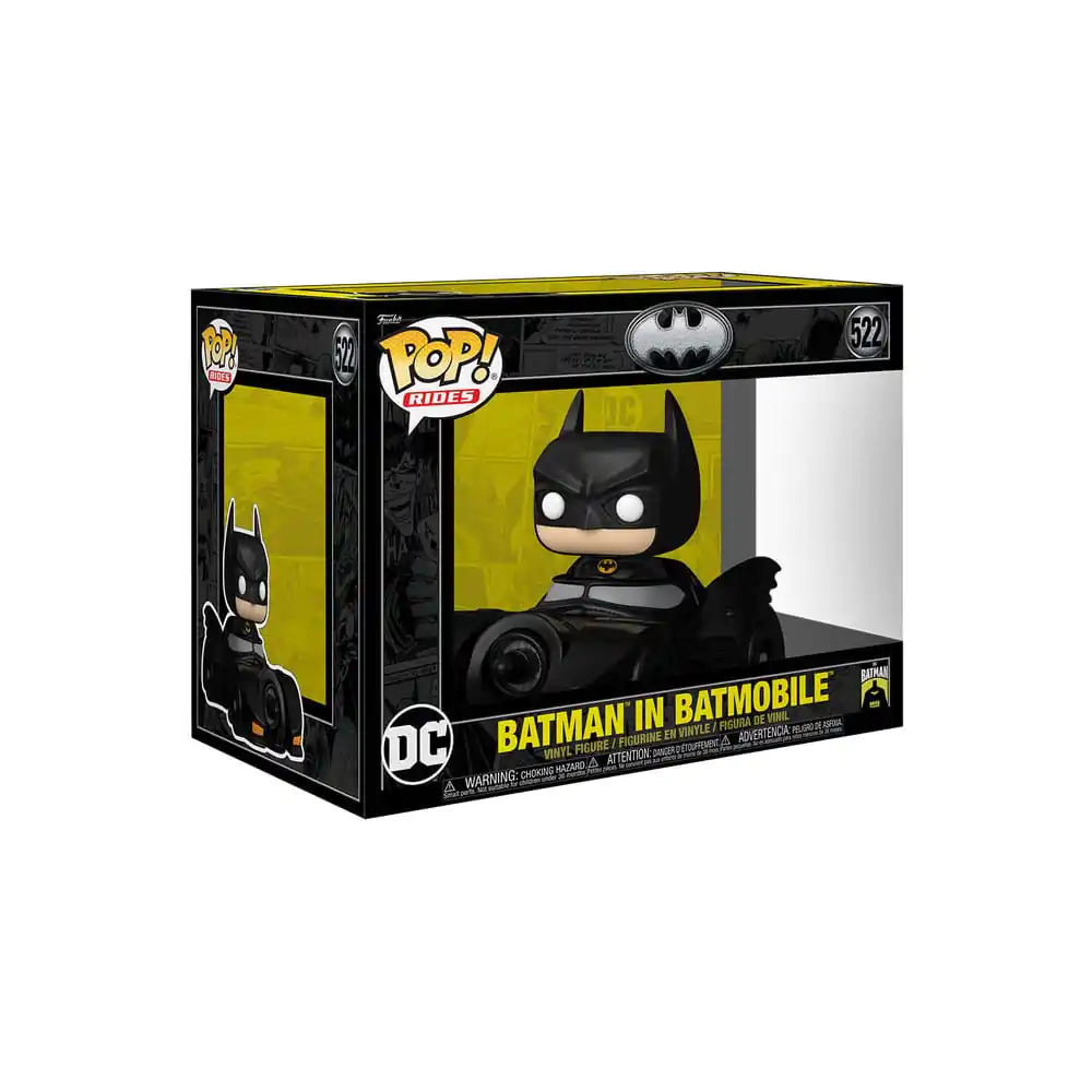 Batman 85th Anniversary Funko POP! Rides Deluxe Vinil Batman z Batmobilom 9 cm fotografija izdelka