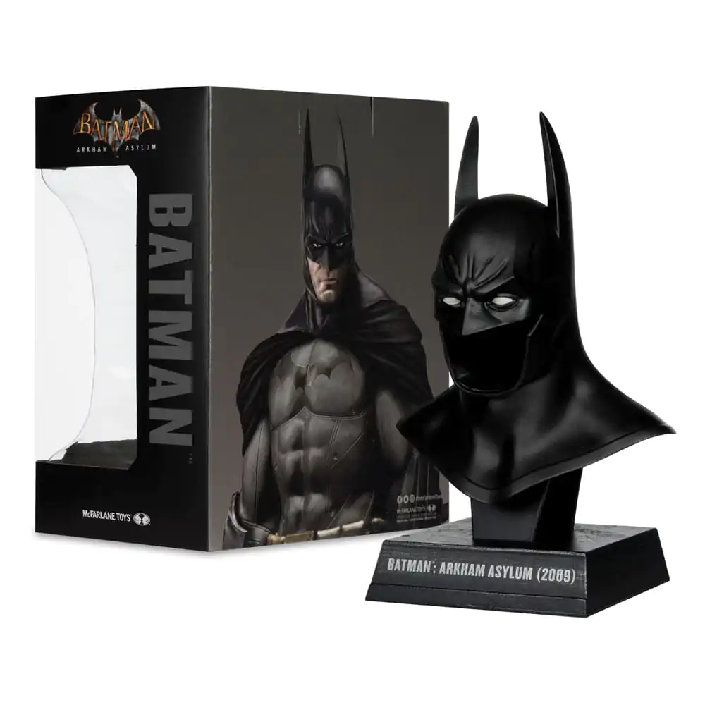 Batman: Arkham Asylum DC Direct Mini replika 1/3 Batmanova maska 19 cm fotografija izdelka