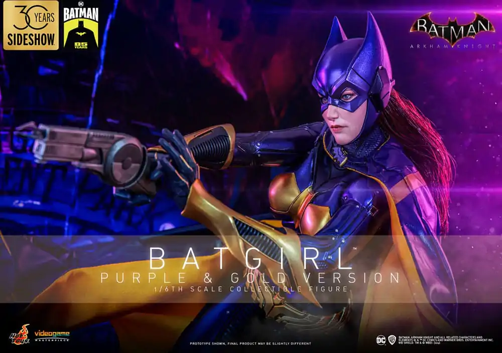 Batman Arkham Knight Videogame Masterpiece akcijska figura 1/6 Batgirl (Purple and Gold Version) Exclusive 30 cm fotografija izdelka