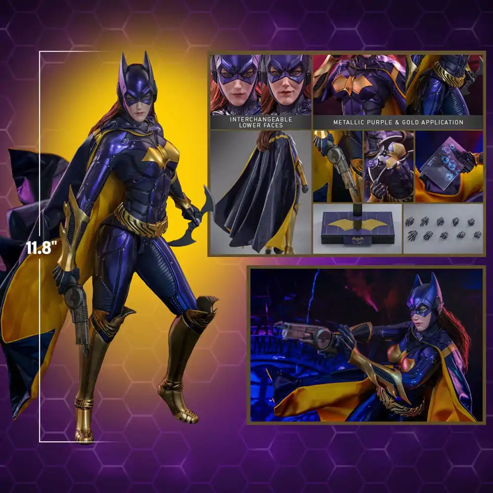 Batman Arkham Knight Videogame Masterpiece akcijska figura 1/6 Batgirl (Purple and Gold Version) Exclusive 30 cm fotografija izdelka