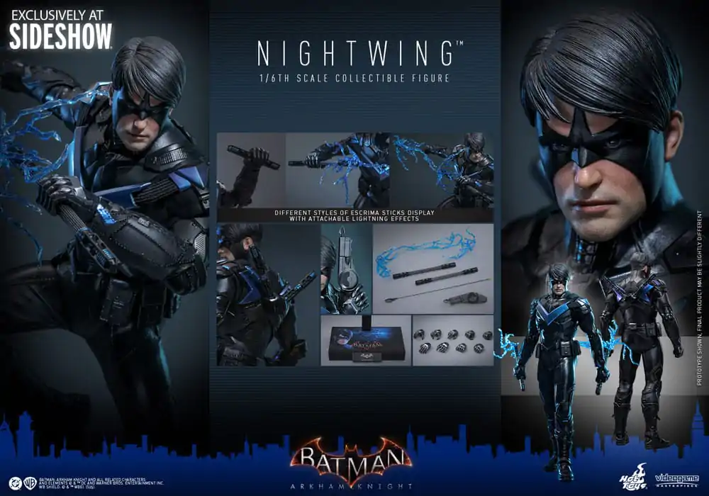 Batman Arkham Knight Videogame Masterpiece akcijska figura 1/6 Nightwing 30 cm fotografija izdelka