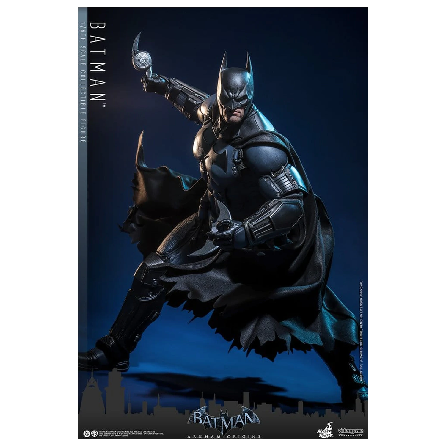 Batman Arkham Origins Videogame Masterpiece akcijska figura 1/6 Batman 33 cm fotografija izdelka