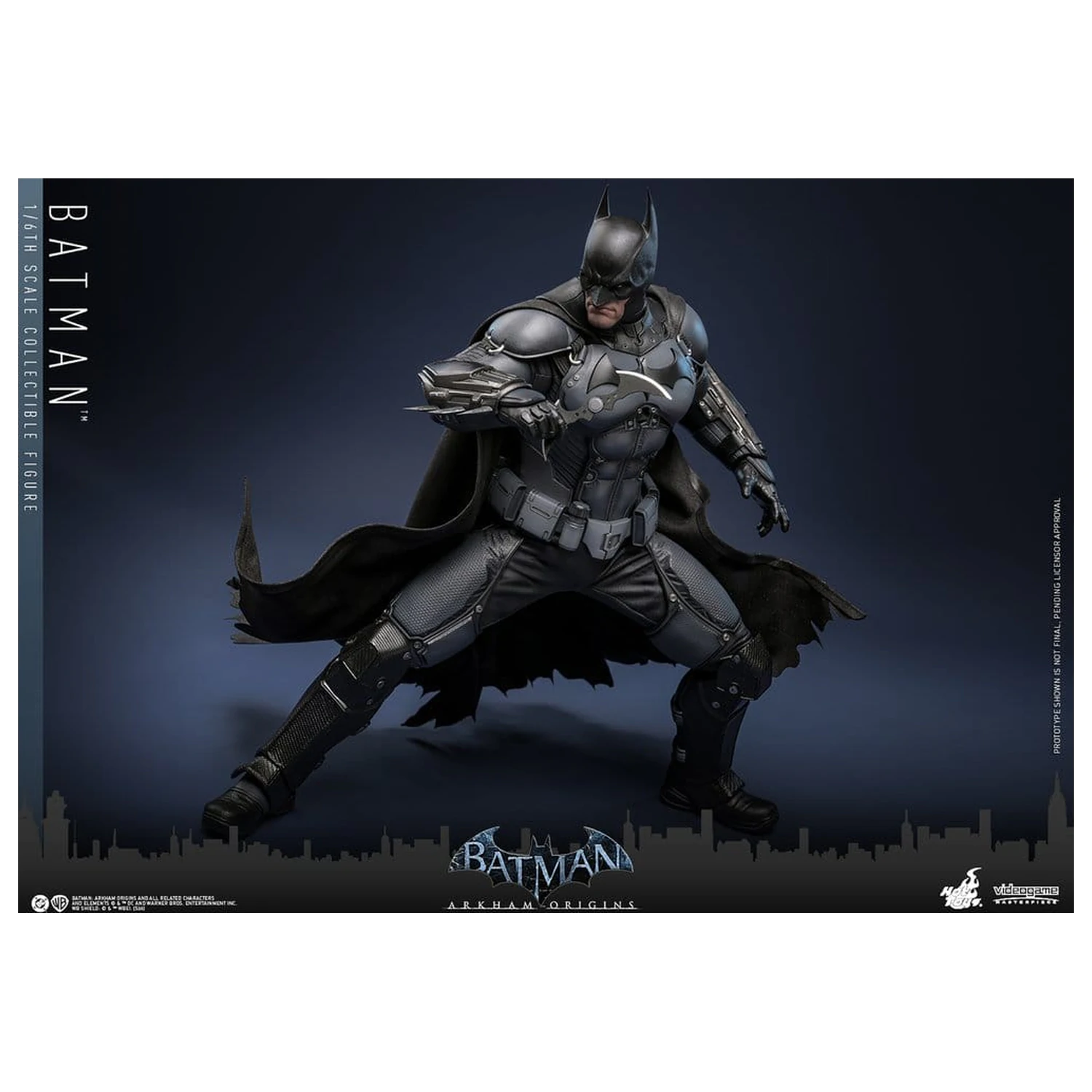 Batman Arkham Origins Videogame Masterpiece akcijska figura 1/6 Batman 33 cm fotografija izdelka