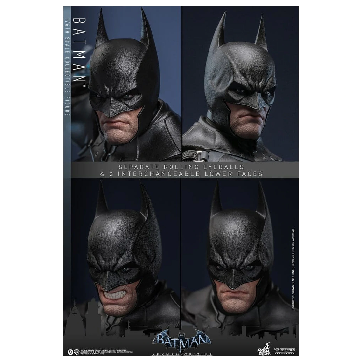 Batman Arkham Origins Videogame Masterpiece akcijska figura 1/6 Batman 33 cm fotografija izdelka