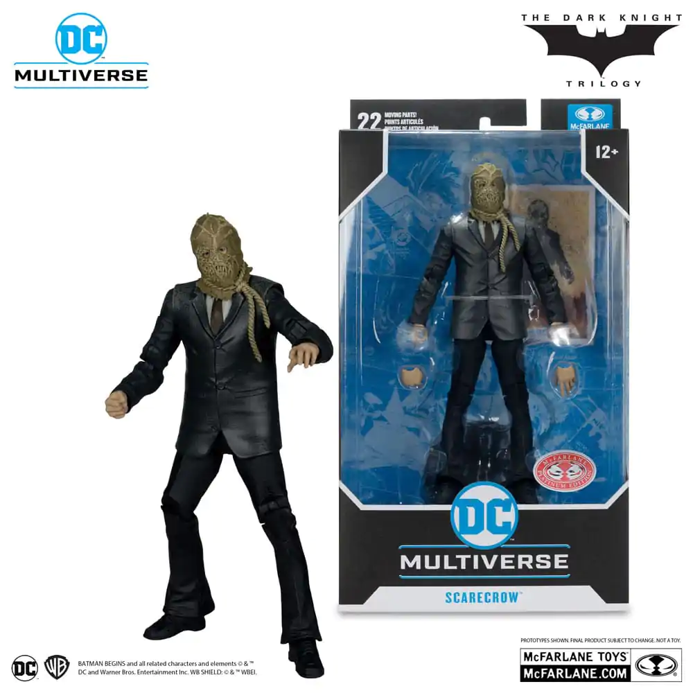 Batman Begins DC Multiverse akcijska figura Scarecrow (Chase Version) 18 cm fotografija izdelka
