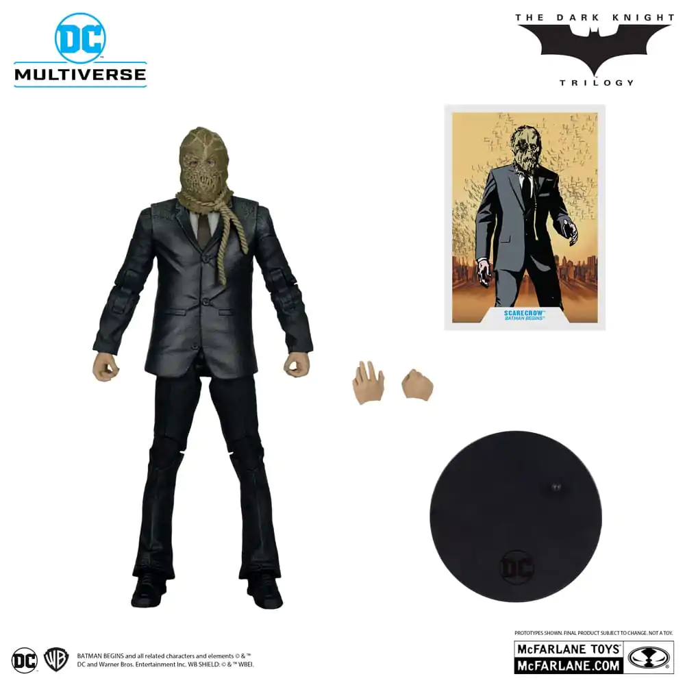 Batman Begins DC Multiverse akcijska figura Scarecrow (Chase Version) 18 cm fotografija izdelka