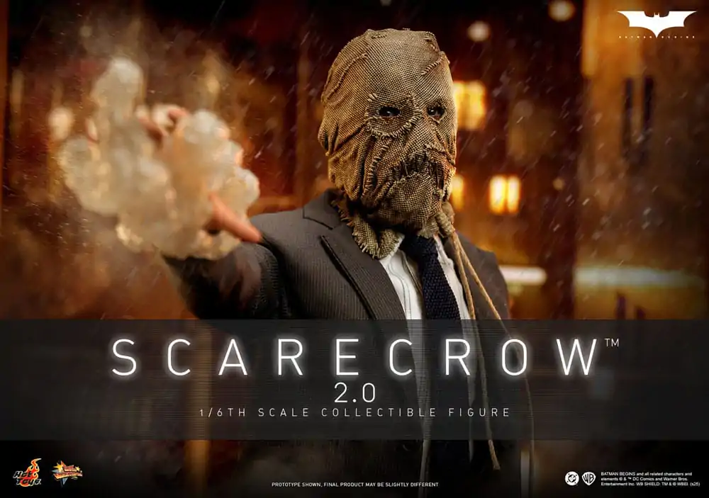 Batman Begins Movie Masterpiece akcijska figura 1/6 Scarecrow 2.0 30 cm fotografija izdelka