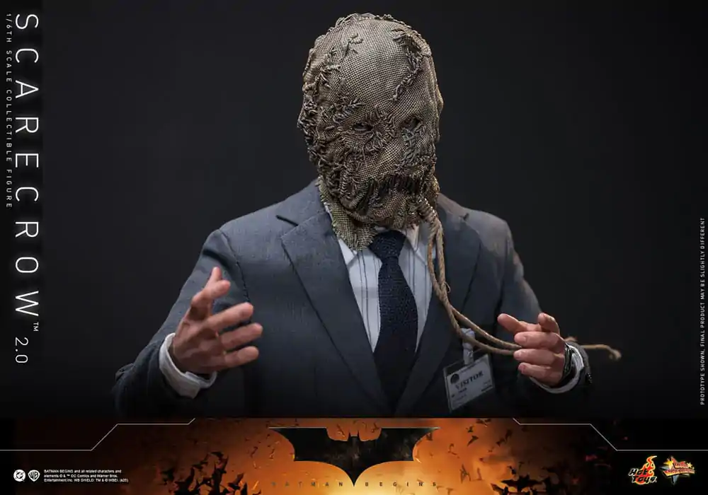 Batman Begins Movie Masterpiece akcijska figura 1/6 Scarecrow 2.0 30 cm fotografija izdelka