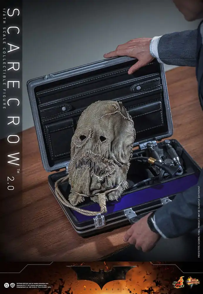Batman Begins Movie Masterpiece akcijska figura 1/6 Scarecrow 2.0 30 cm fotografija izdelka