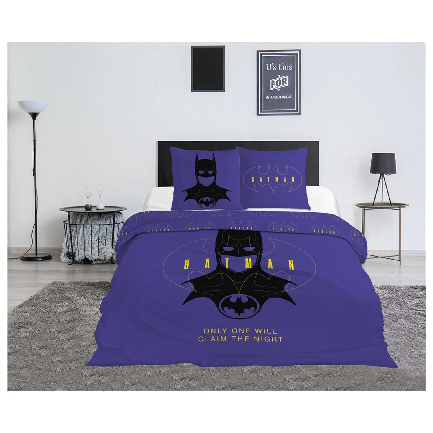 Batman Claim the Night Set prevleke za dvojno odejo fotografija izdelka