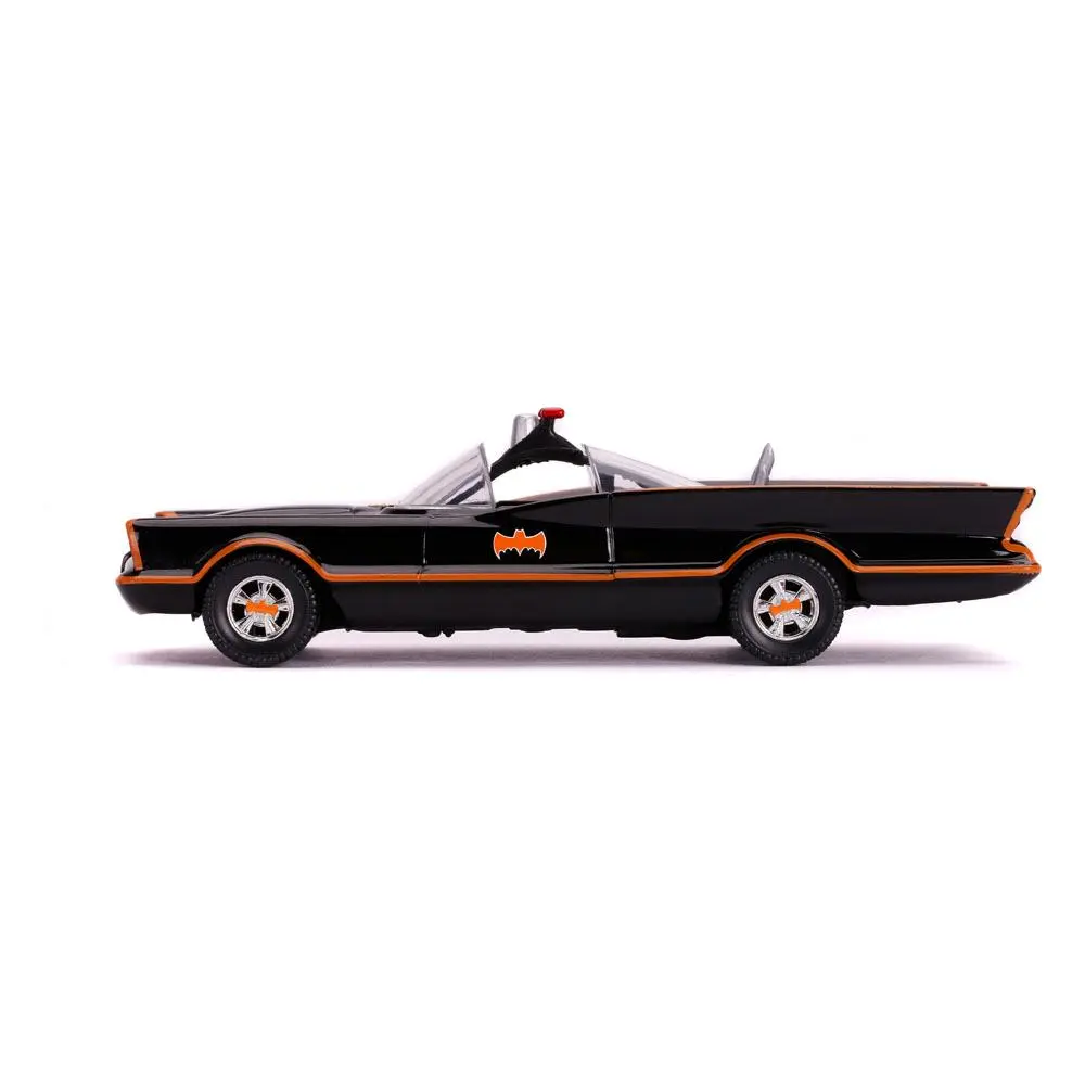 Batman Classic TV Series Diecast Model 1/32 1966 Classic Batmobile z **figurico** fotografija izdelka