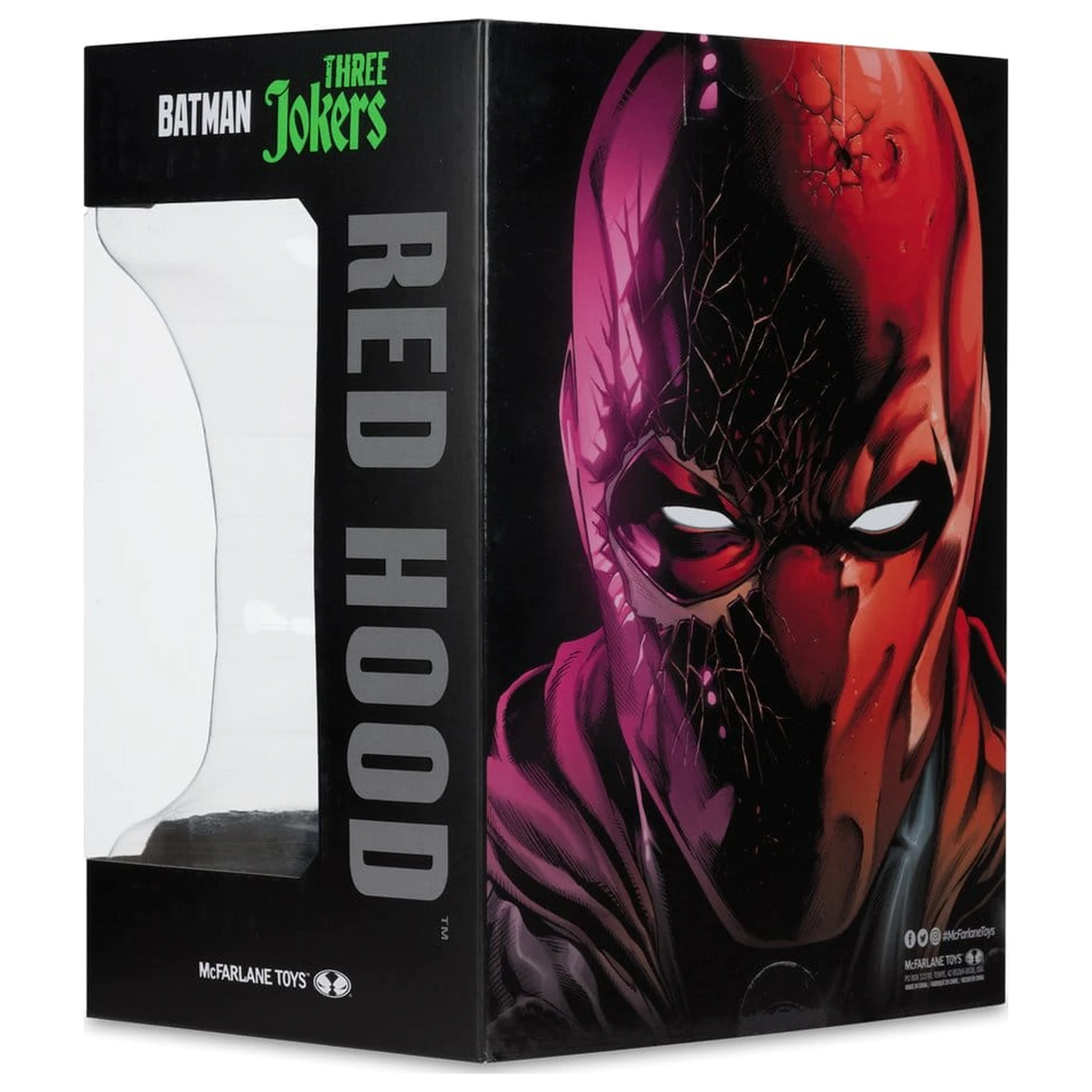 Batman DC Direct Mini-Replika 1/3 Red Hood Mask (Batman: Three Jokers) 18 cm fotografija izdelka