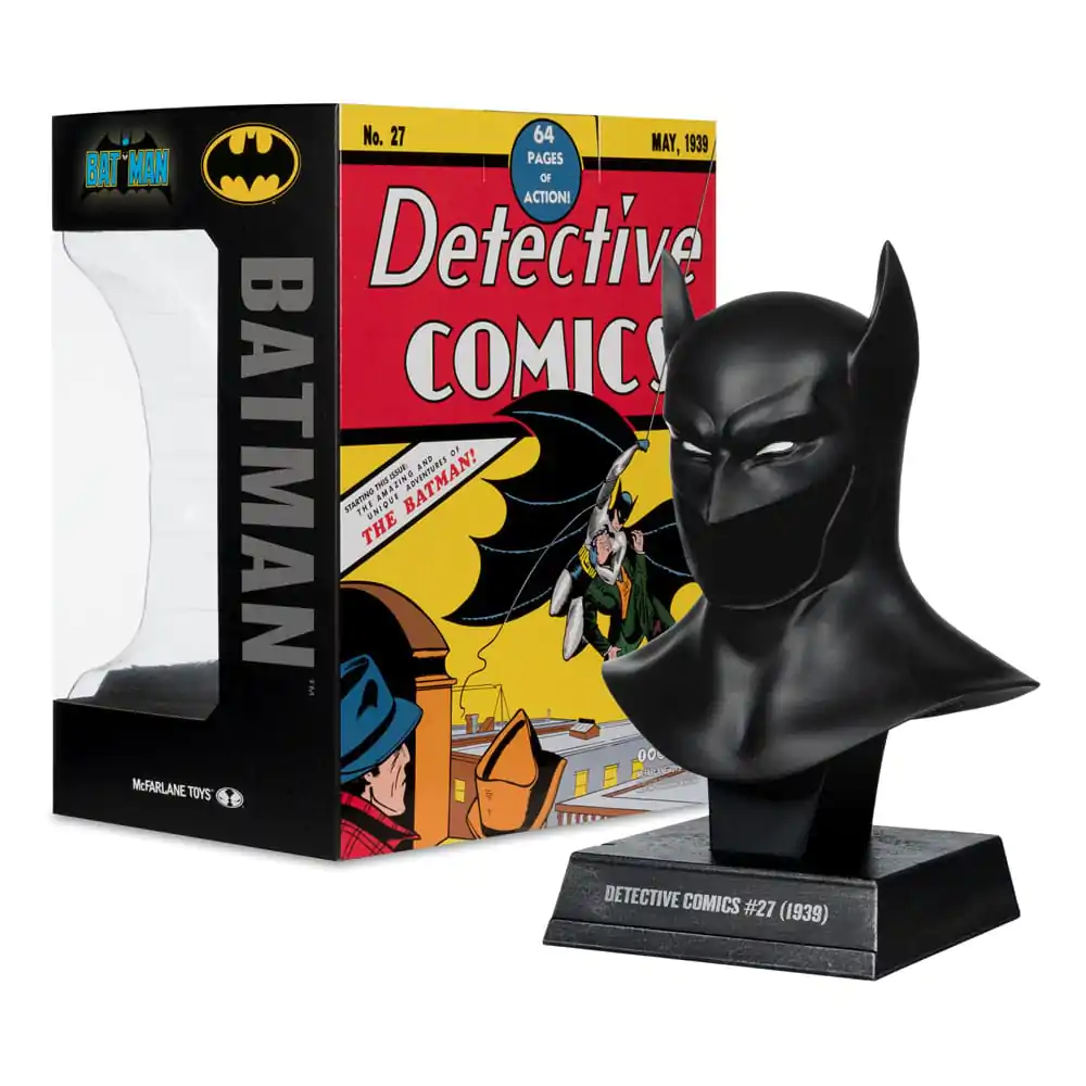 Batman DC Direct Mini Replika 1/3 Batmanova maska (Detective Comics #27) (1. pojavitev) 18 cm fotografija izdelka