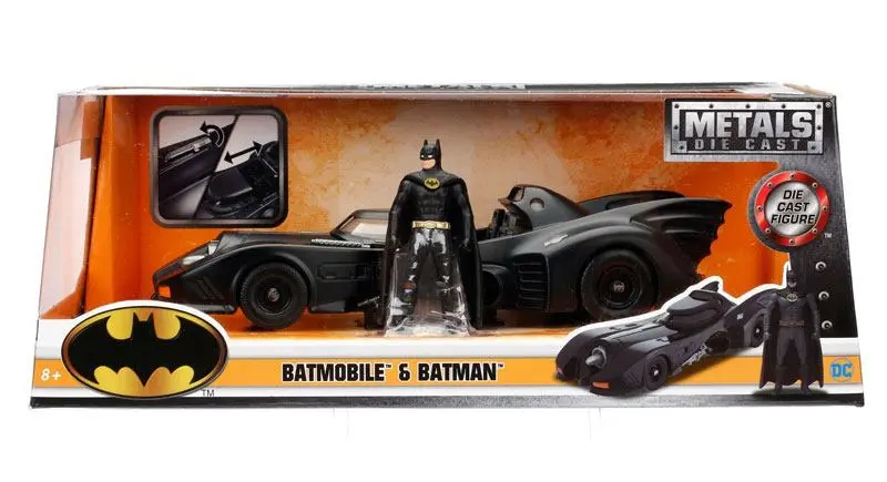 Batman Diecast model 1/24 1989 Batmobile s figuro fotografija izdelka