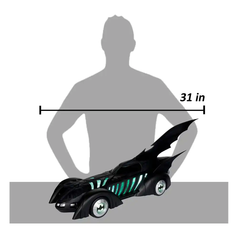 Batman Forever DC Multiverse akcijska figura z vozilom Alfred Pennyworth & Batmobile (Gold Label) 79 cm fotografija izdelka