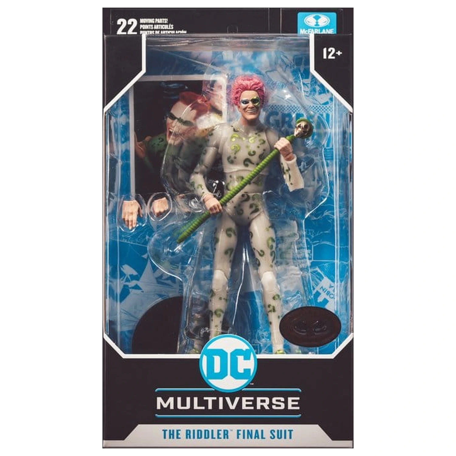 Batman Forever DC Multiverse Akcijska figura Riddler (Final Suit) (Red Platinum Edition) 18 cm fotografija izdelka