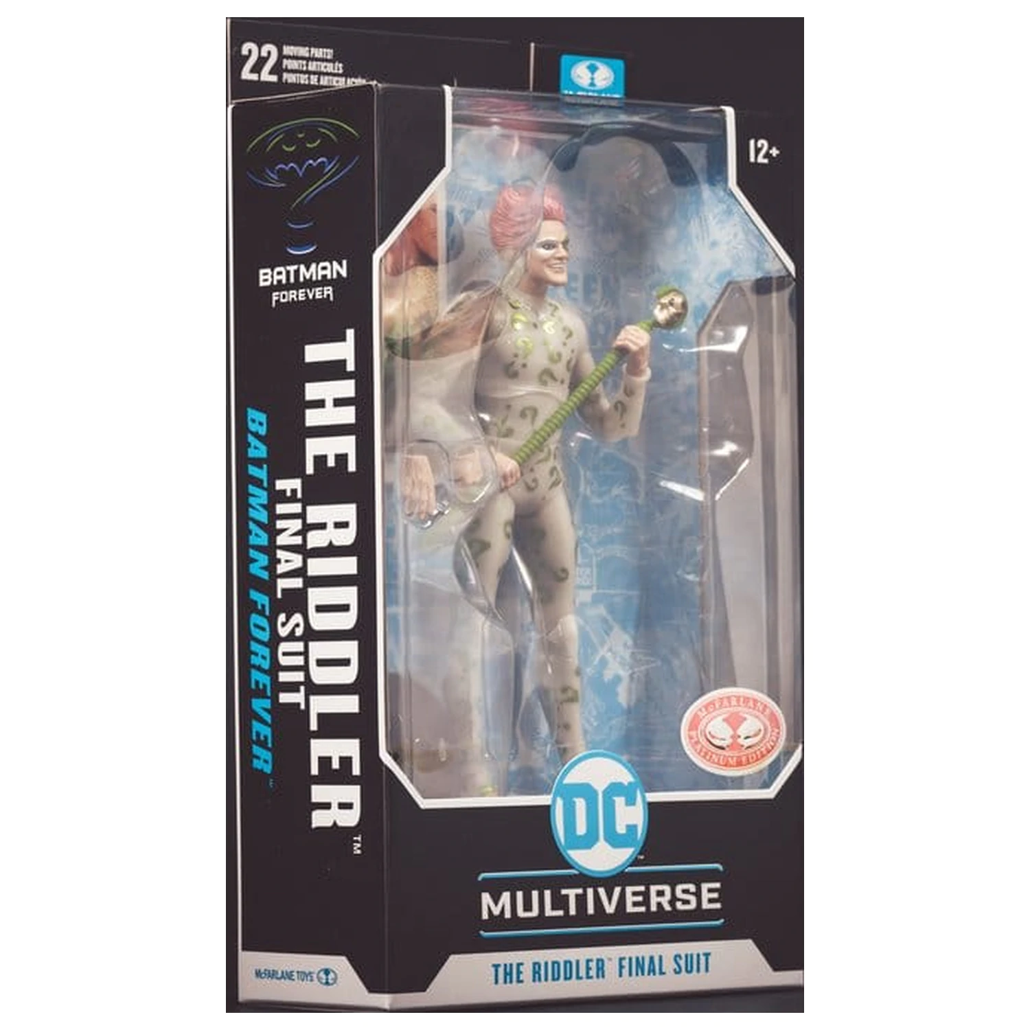 Batman Forever DC Multiverse Akcijska figura Riddler (Final Suit) (Red Platinum Edition) 18 cm fotografija izdelka