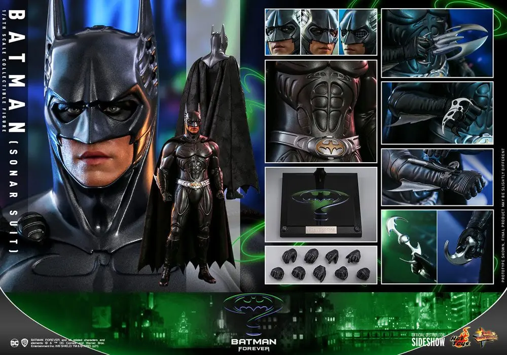 Batman Forever Movie Masterpiece akcijska figura 1/6 Batman (Sonar Suit) 30 cm fotografija izdelka
