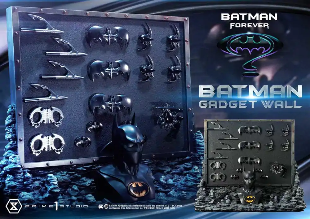 Batman Forever Museum Masterline Series kip 1/3 Batman stena za pripomočke 49 cm fotografija izdelka