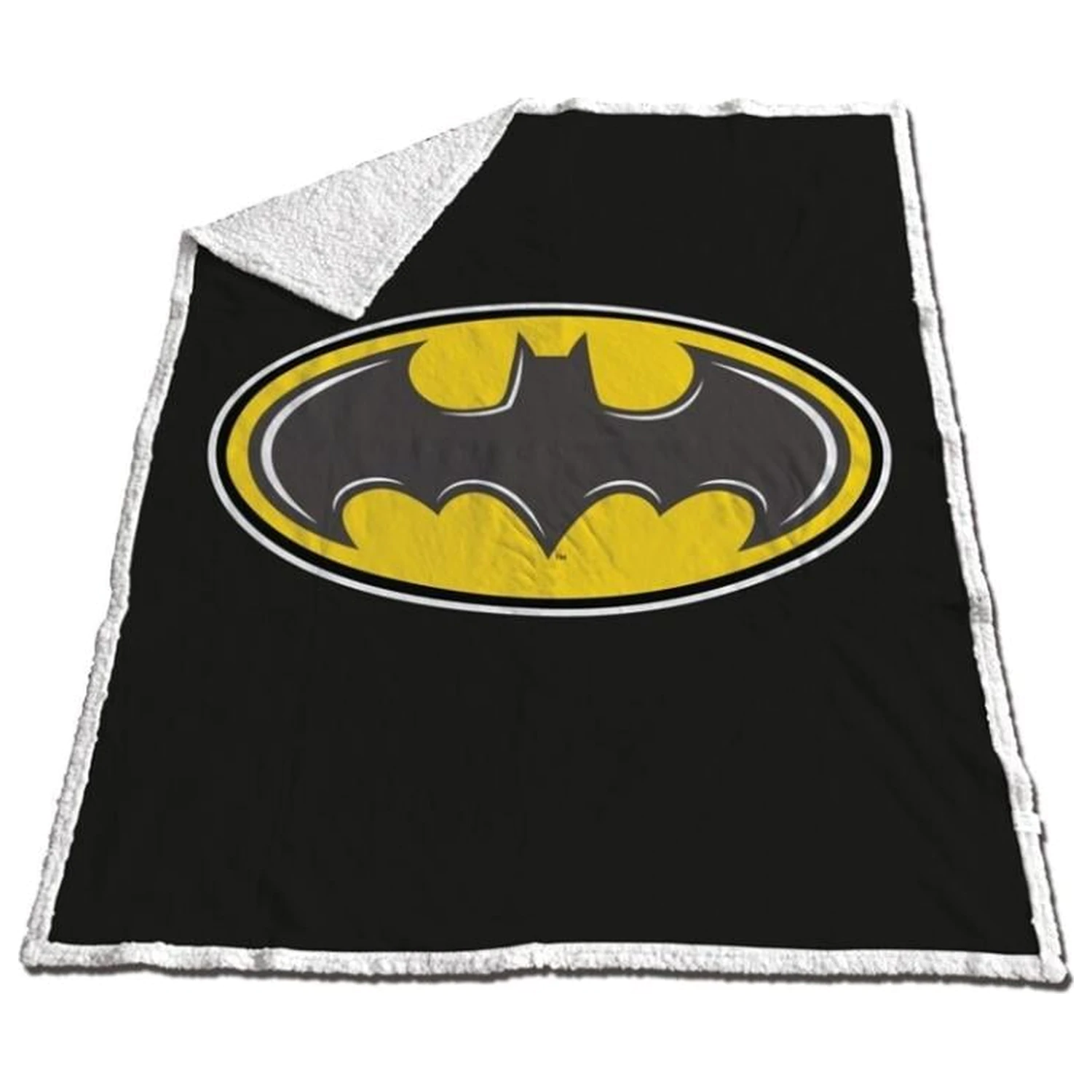 Batman Logo Sherpa odeja 130x170cm fotografija izdelka