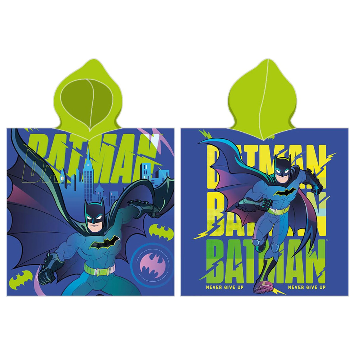 Batman Never Give Up brisača za plažo pončo fotografija izdelka