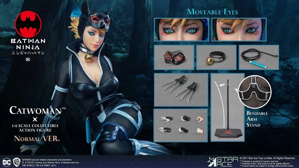 Batman Ninja My Favourite Movie Akcijska figura 1/6 Ninja Catwoman Normal Ver. 30 cm fotografija izdelka