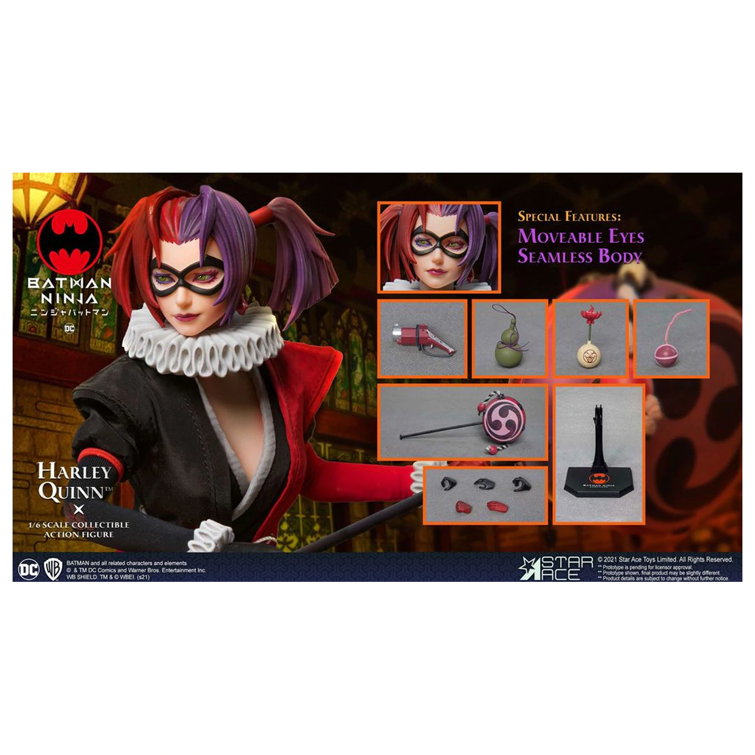 Batman Ninja My Favourite Movie Akcijska figura 1/6 Harley Quinn Normal Ver. 30 cm fotografija izdelka