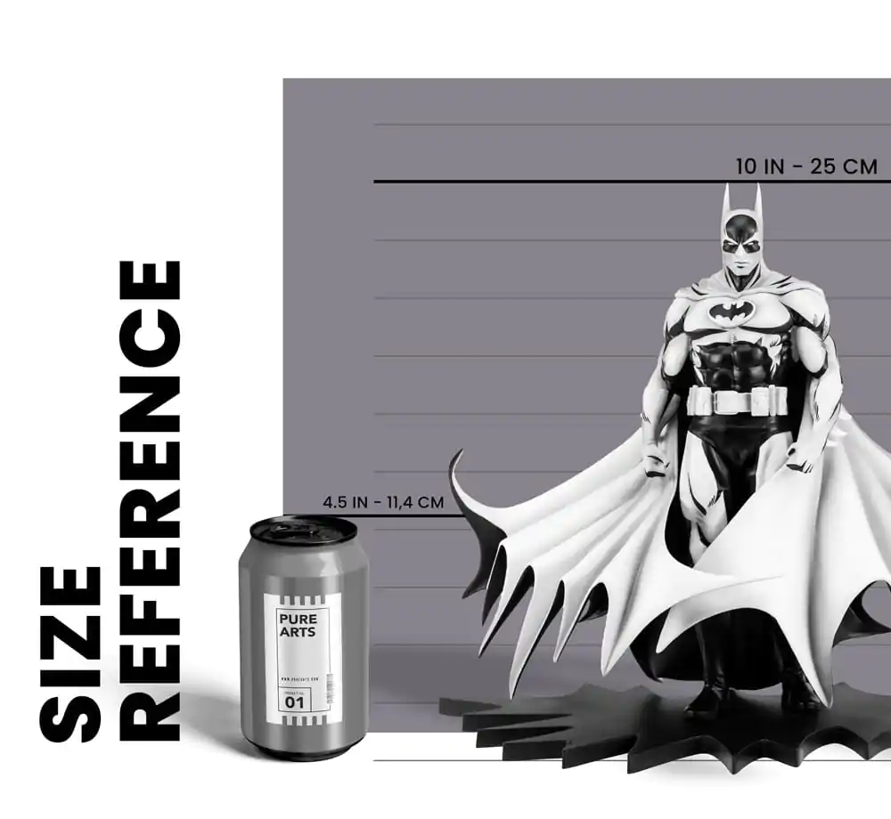 Batman PX PVC Kip 1/8 SDCC 2024 Batman Black & White Version 27 cm fotografija izdelka