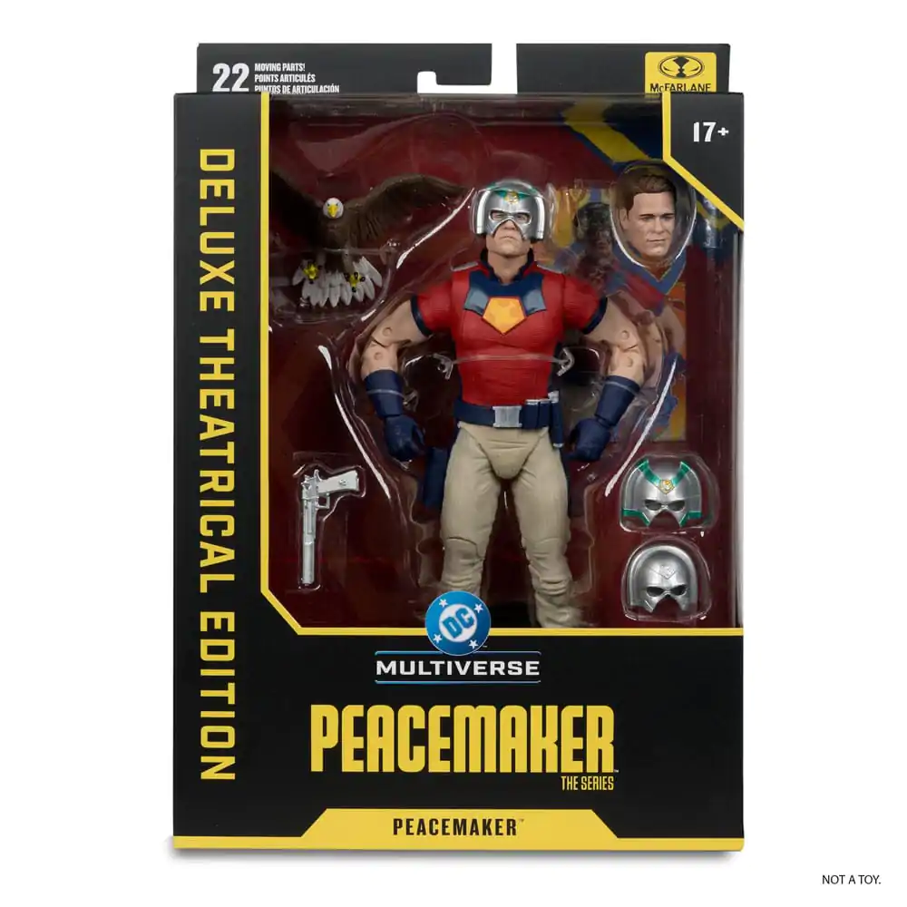 Peacemaker DC Multiverse DC Theatrical Deluxe Edition akcijska figura Peacemaker 19 cm fotografija izdelka