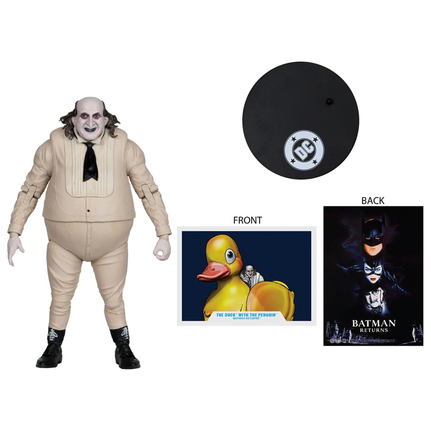 Batman Returns DC Multiverse s figuro in vozilom The Duck & Penguin 24 cm fotografija izdelka