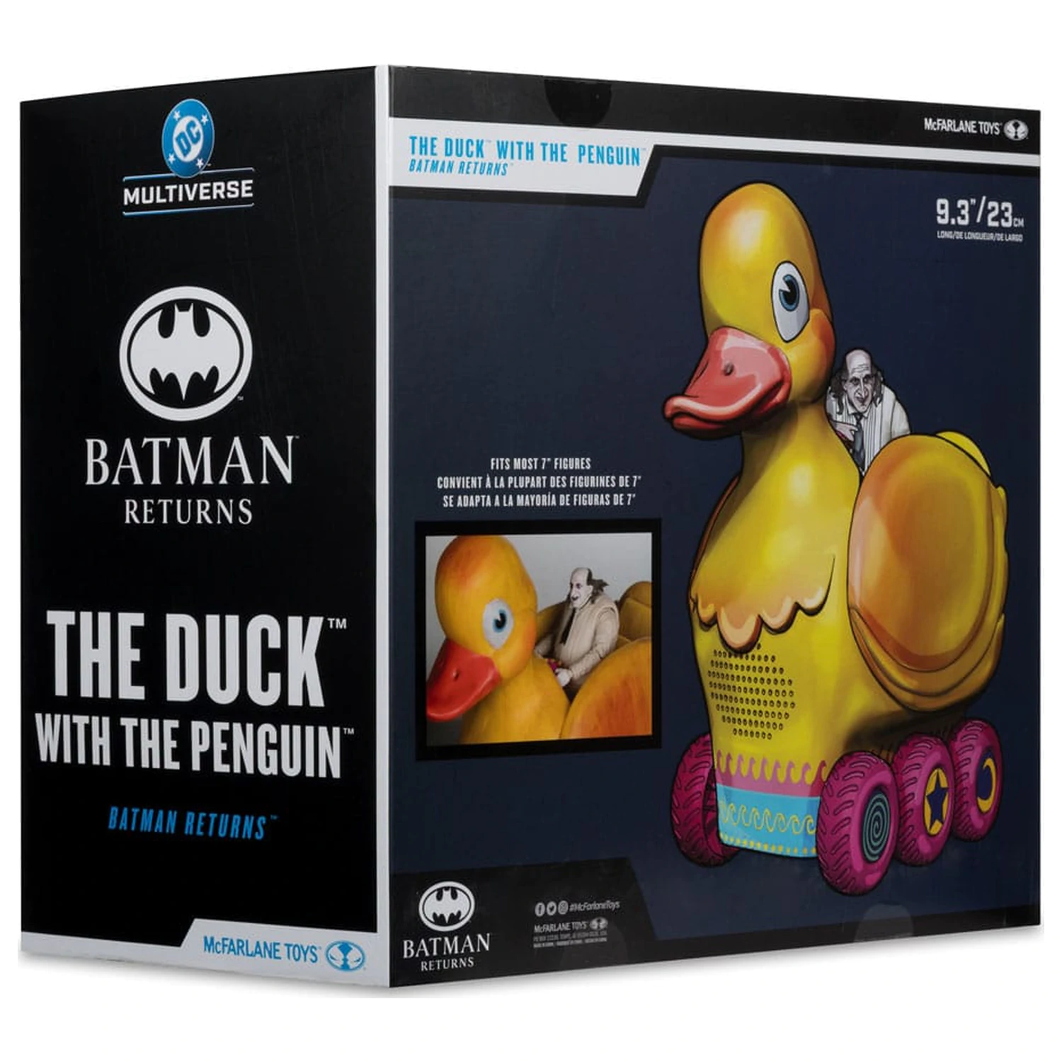 Batman Returns DC Multiverse s figuro in vozilom The Duck & Penguin 24 cm fotografija izdelka