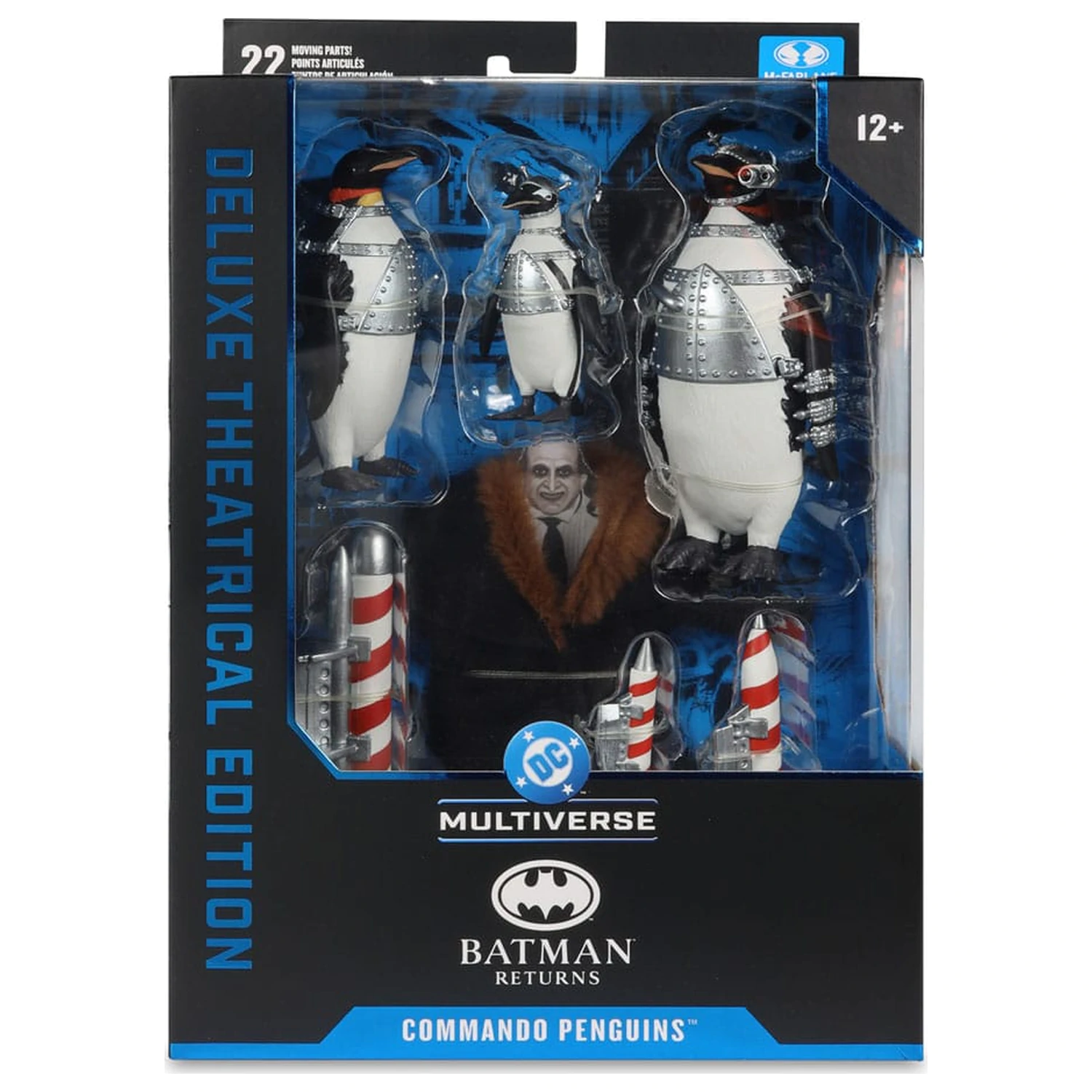 Batman Returns DC Theatrical Deluxe Edition Akcijska figura Commando Penguins Pack 12 cm fotografija izdelka