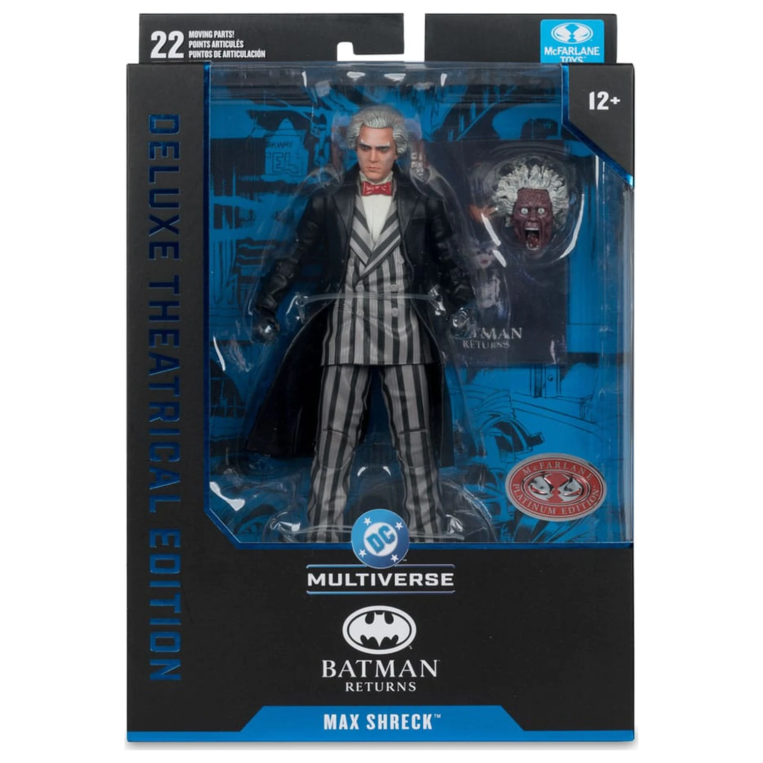 Batman Returns DC Theatrical Deluxe Edition Akcijska figura Max Shreck (Red Platinum Edition) 18 cm fotografija izdelka