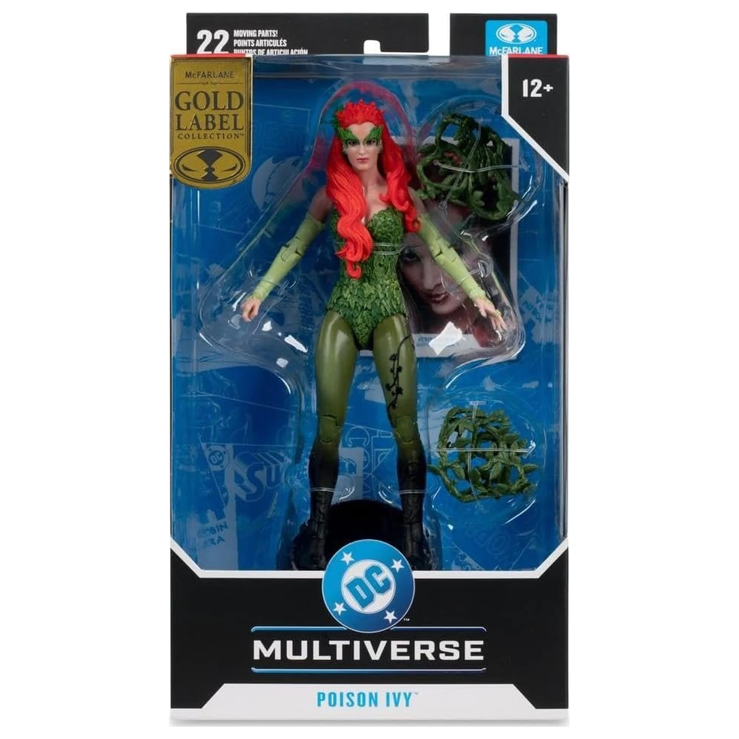 Batman & Robin DC Multiverse akcijska figura Poison Ivy (Gold Label) 18 cm fotografija izdelka