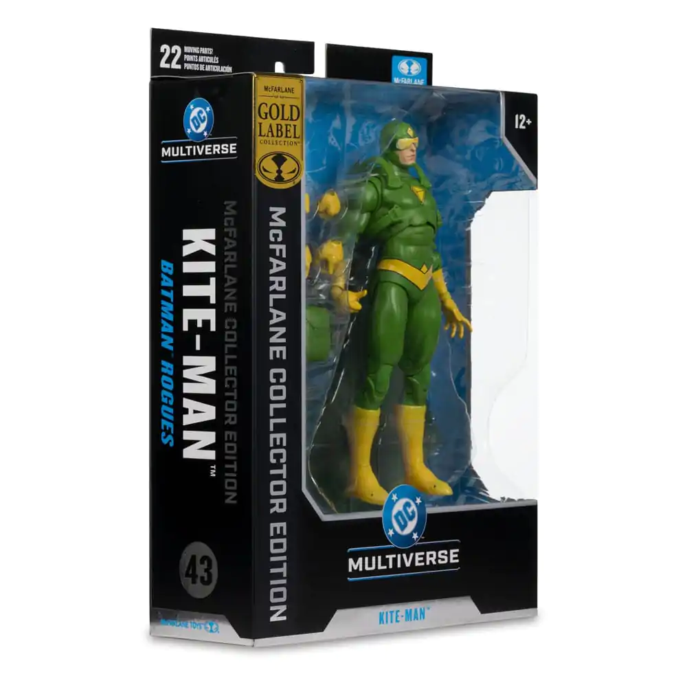 Batman Rogues DC Multiverse McFarlane Collector Edition akcijska figura #43 Kite Man (Gold Label) 21 cm fotografija izdelka