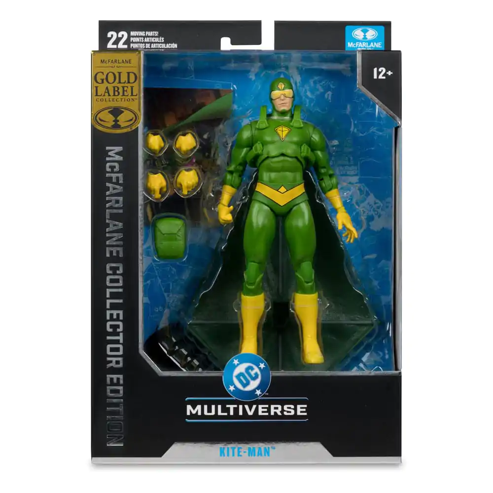 Batman Rogues DC Multiverse McFarlane Collector Edition akcijska figura #43 Kite Man (Gold Label) 21 cm fotografija izdelka