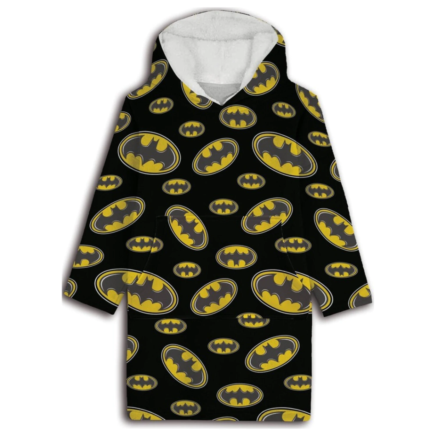 Batman Symbol Plišasta nosljiva flis odeja, Pončo 7-14 Years fotografija izdelka