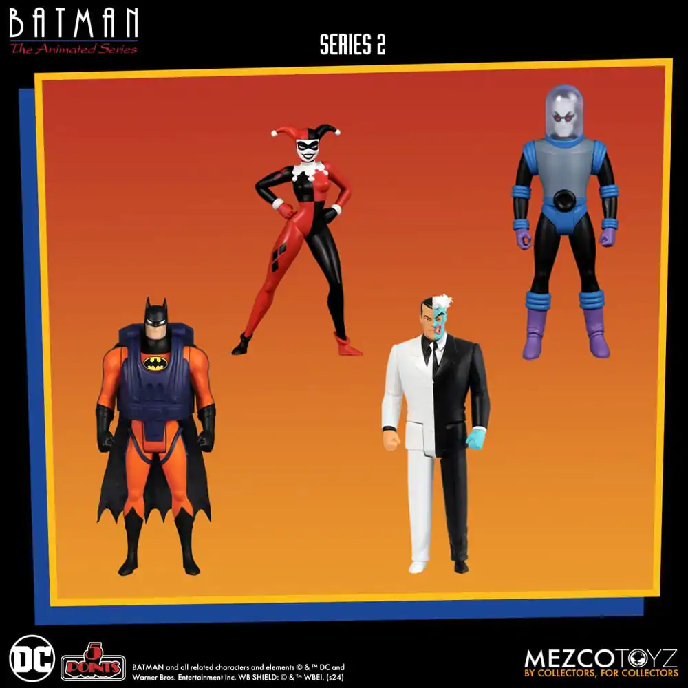 Batman: The Animated Series 2 5 Points akcijske figure Deluxe Box Set 9 cm fotografija izdelka