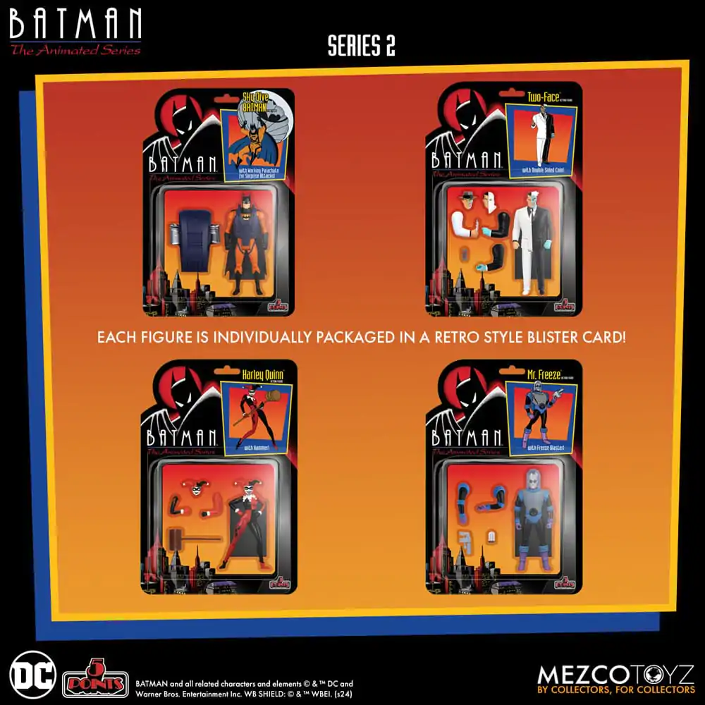 Batman: The Animated Series 2 5 Points akcijske figure Deluxe Box Set 9 cm fotografija izdelka