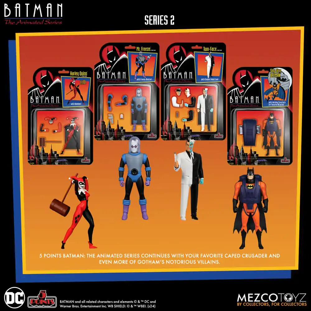 Batman: The Animated Series 2 5 Points akcijske figure Deluxe Box Set 9 cm fotografija izdelka