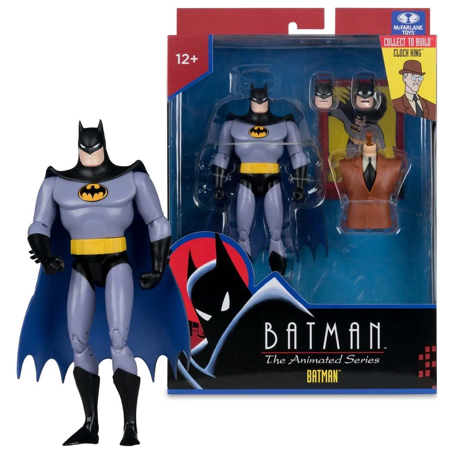 Batman: The Animated Series DC Direct Build-A akcijske figure Batman (Alternate Expressions) 15 cm fotografija izdelka