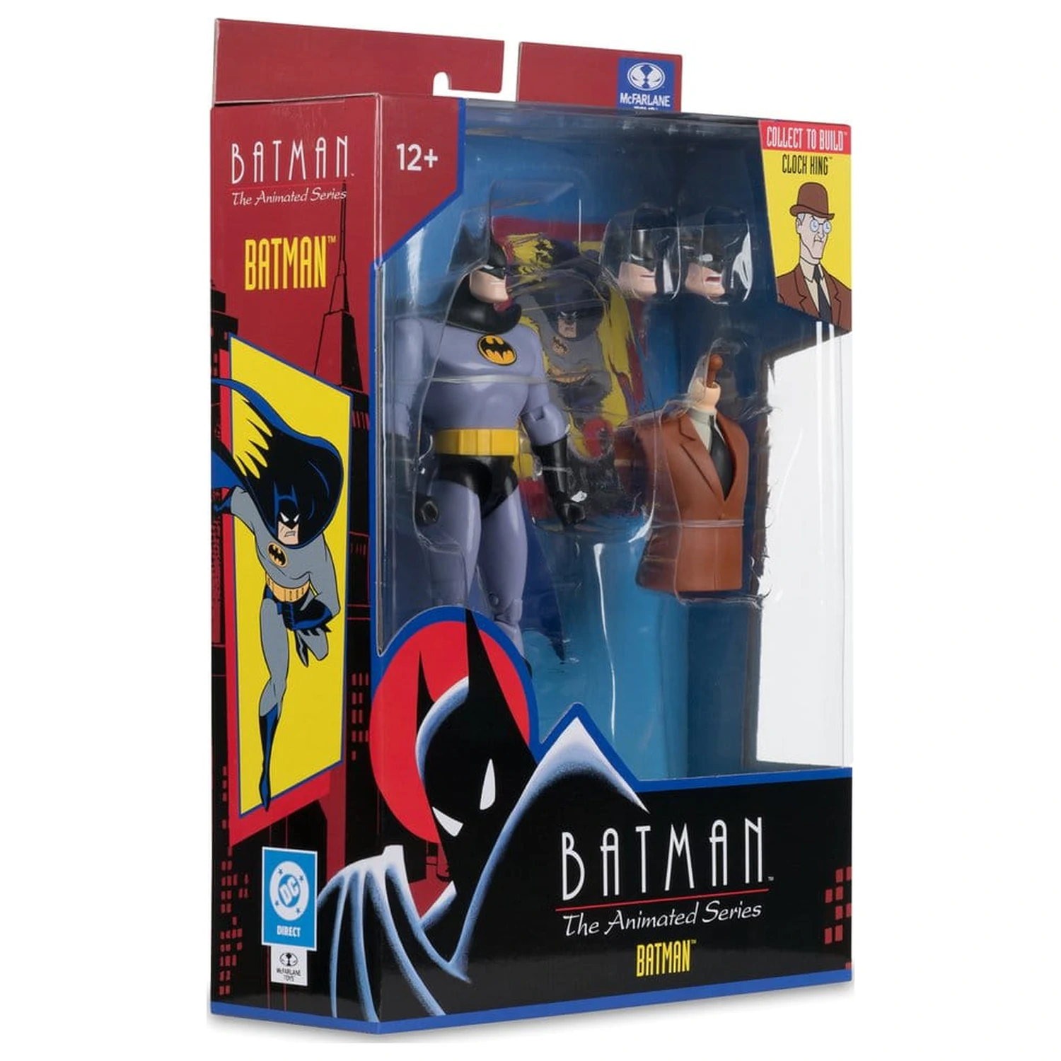 Batman: The Animated Series DC Direct Build-A akcijske figure Batman (Alternate Expressions) 15 cm fotografija izdelka